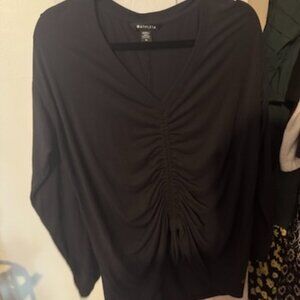 Athleta Long Sleeve Ruched Top